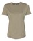 BELLA CANVAS Women’s Relaxed Fit Crew Neck Short Sleeve Triblend Tee for Printing & Summer Wear